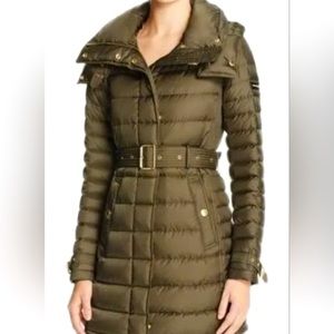 Burberry Coat Winter Coat Hood Puffer Size Medium